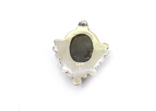 Labradorite Gemstone 925 Silver Handmade Charm Pendant