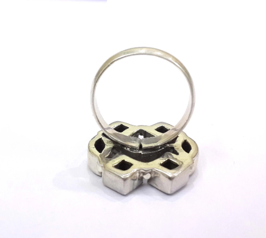 925 Silver Garnet gemstone Ring For Woman And Girls
