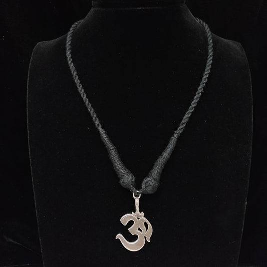 925 Silver Hindu God Symbol Pendant | The Om Unisex Pendant I Om Pendant with Silver