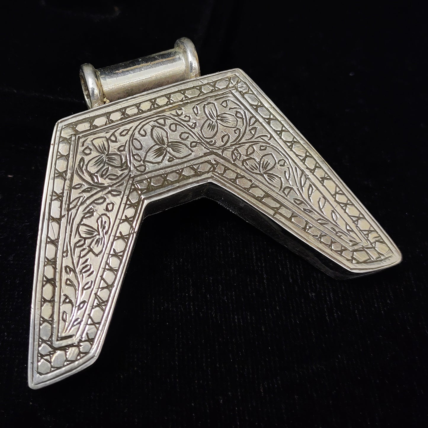 Rajasthan Tribal Silver Handcrafted Pendant